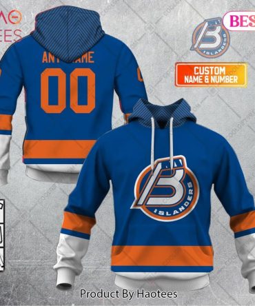 Personalized Ahl Bridgeport Islanders Color Jersey Style Hoodie, T-Shirt, Zip Hoodie, Sweatshirt