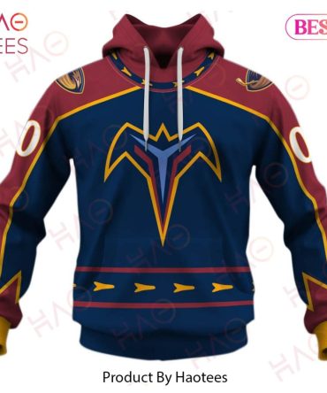 Personalized Atlanta Thrashers Winnipeg Jets 1999 Vintage Away Jersey 3D Hoodie