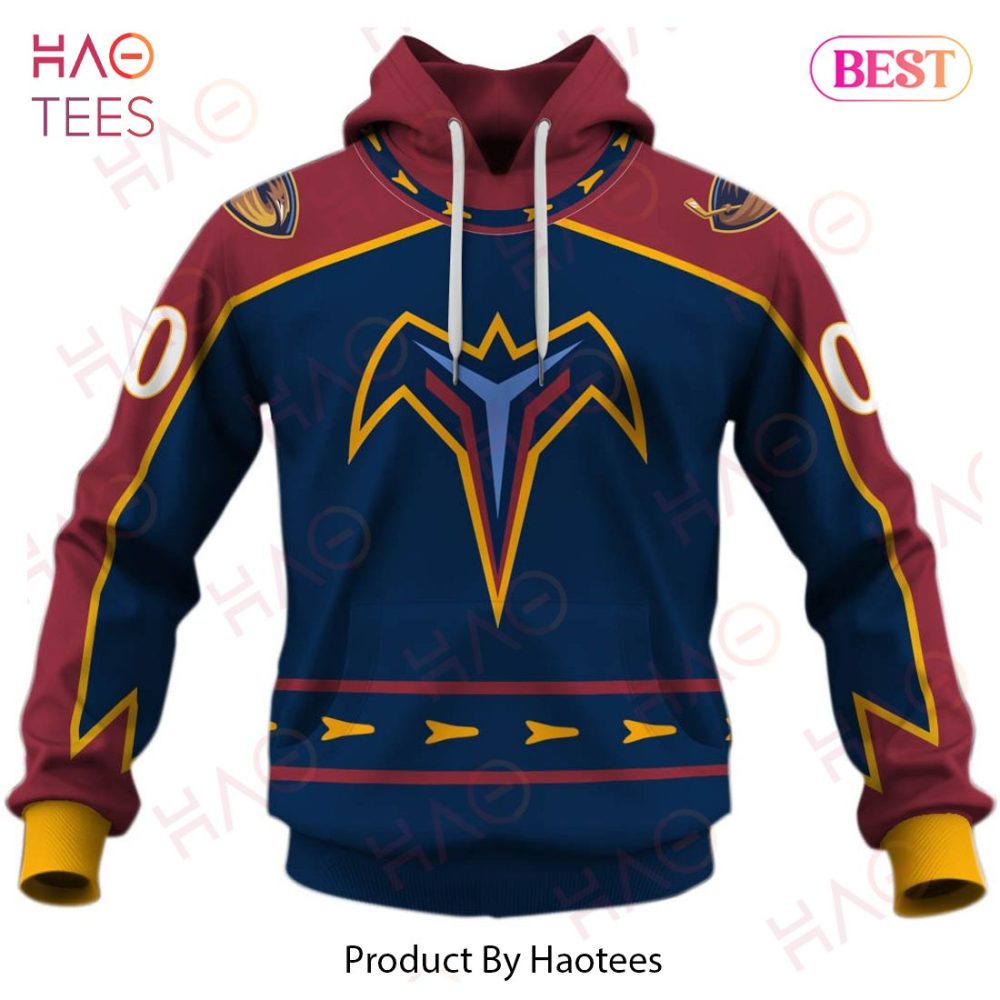 Personalized Atlanta Thrashers Winnipeg Jets 1999 Vintage Away Jersey 3D Hoodie