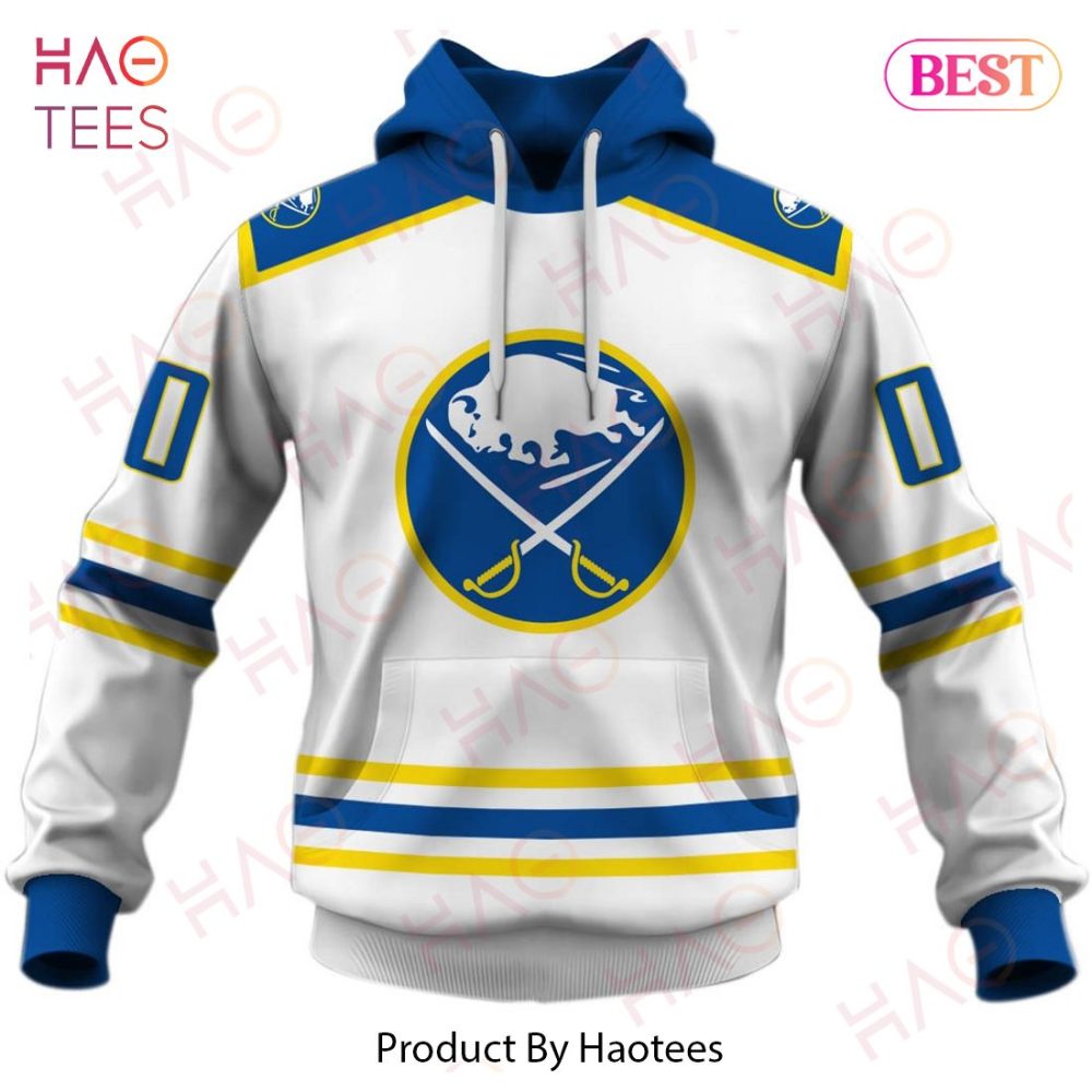 Personalized Buffalo Sabres 80S 90S Home Vintage Nhl Throwback Jersey 3D Hoodie