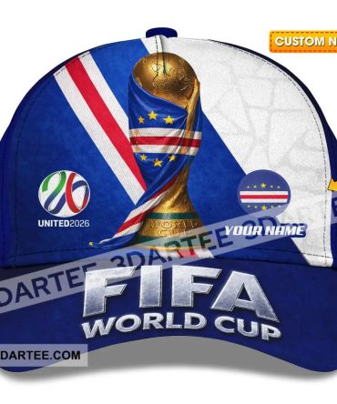 Personalized Cap, Customized Cabo Verde World Cup 2026 Classic Cap
