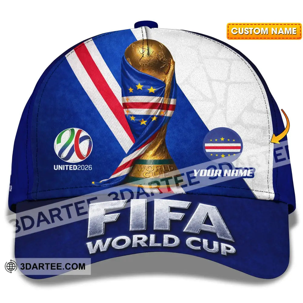 Personalized Cap, Customized Cabo Verde World Cup 2026 Classic Cap