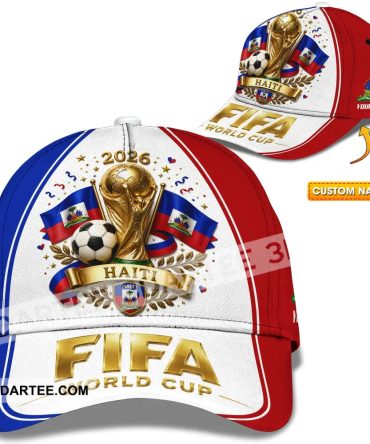 Personalized Cap, Customized Haiti World Cup 2026 Classic Cap