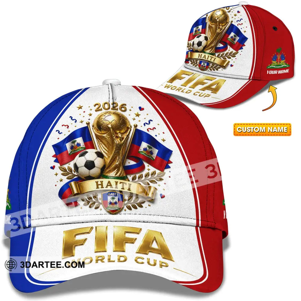 Personalized Cap, Customized Haiti World Cup 2026 Classic Cap