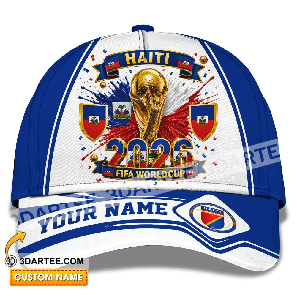 Personalized Cap, Customized Haiti World Cup 2026 Classic Cap
