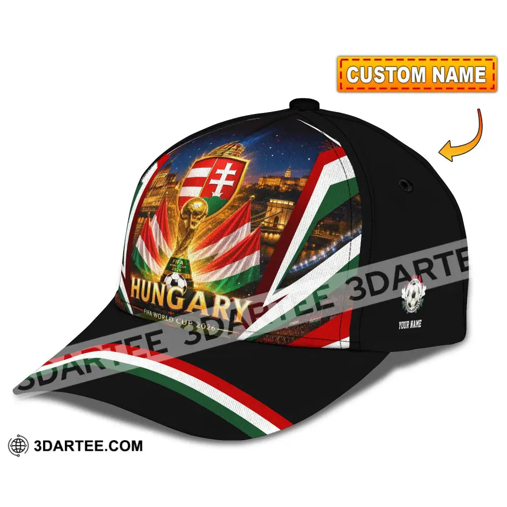 Personalized Cap, Customized Hungary World Cup 2026 Classic Cap
