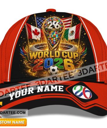 Personalized Cap, Customized World Cup 2026 Classic Cap
