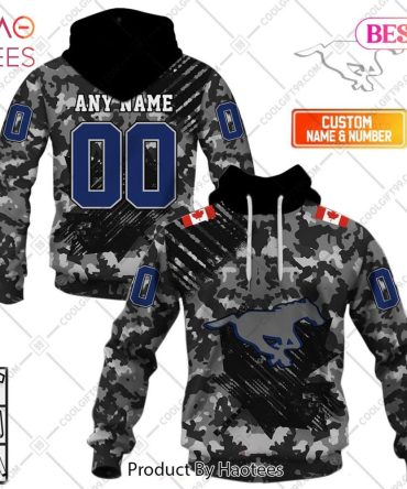Personalized Cfl Calgary Stampeders Special Camo Armed Forces Design Hoodie, T-Shirt, Zip Hoodie, Sweatshirt