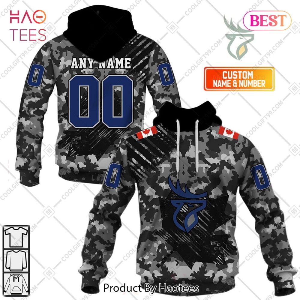 Personalized Cfl Edmonton Elks Special Camo Armed Forces Design Hoodie, T-Shirt, Zip Hoodie, Sweatshirt