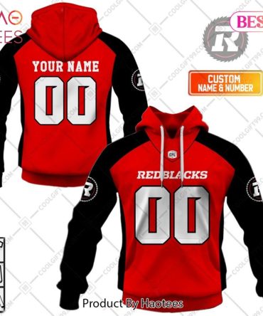 Personalized Cfl Ottawa Redblacks Alt Jersey 2023 Style Hoodie, T-Shirt, Zip Hoodie, Sweatshirt
