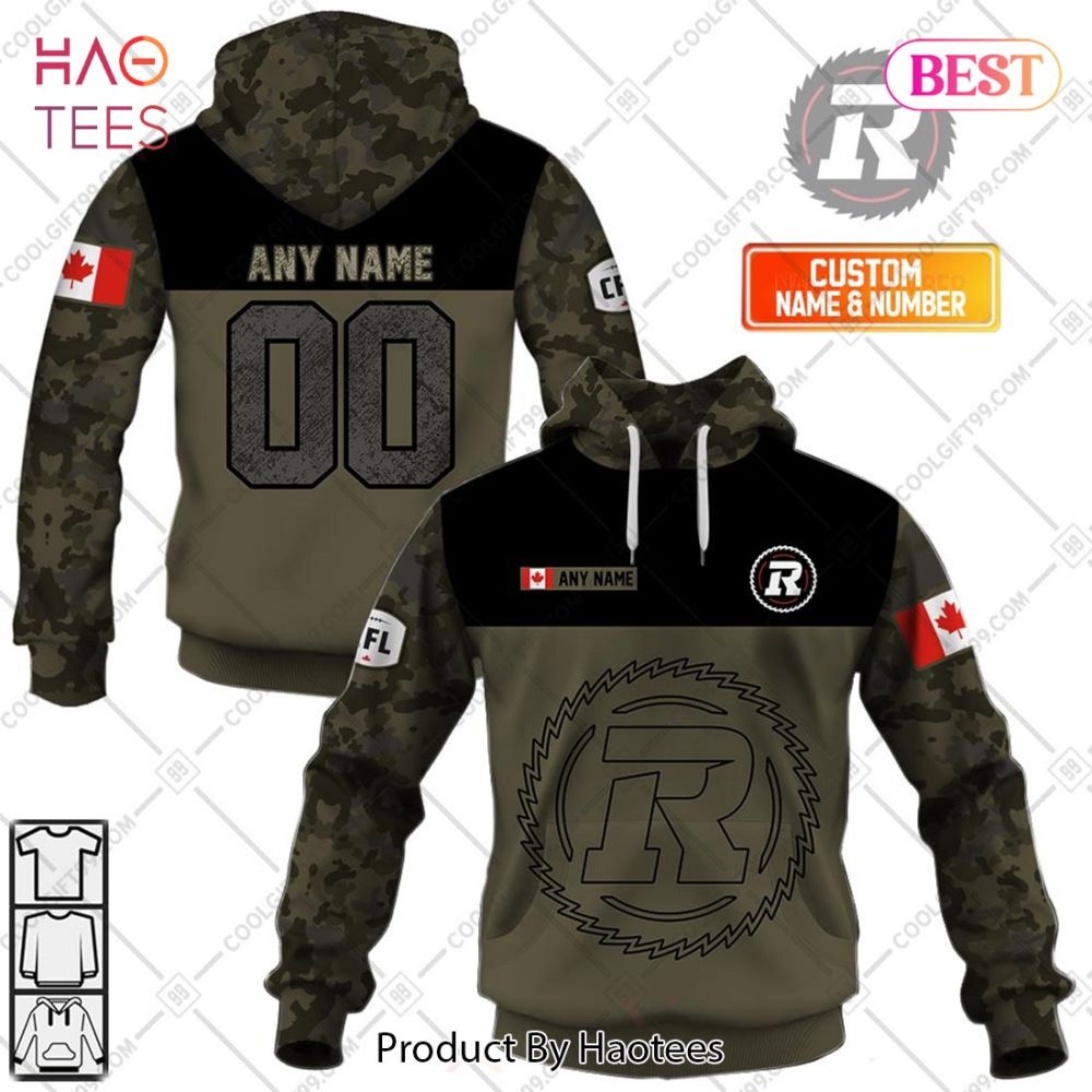 Personalized Cfl Ottawa Redblacks Camo V2 Style Hoodie, T-Shirt, Zip Hoodie, Sweatshirt