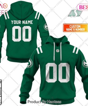 Personalized Cfl Saskatchewan Roughriders Alt Jersey 2023 Style Hoodie, T-Shirt, Zip Hoodie, Sweatshirt