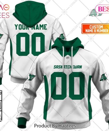 Personalized Cfl Saskatchewan Roughriders Away Jersey Style Hoodie, T-Shirt, Zip Hoodie, Sweatshirt