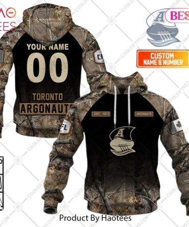 Personalized Cfl Toronto Argonauts Huting Camouflage Style Hoodie, T-Shirt, Zip Hoodie, Sweatshirt