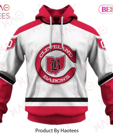 Personalized Cleveland Barons 1976 Throwback Vintage Nhl Hockey Jersey 3D Hoodie