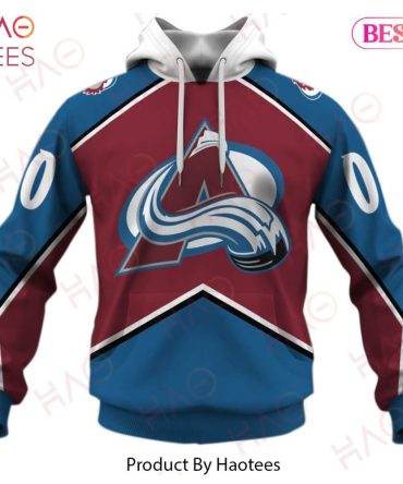 Personalized Colorado Avalanche 1996 Throwback Vintage Hockey Jersey 3D Hoodie