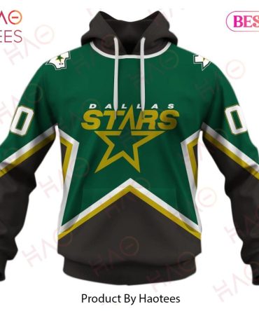 Personalized Dallas Stars 1999 Throwback Vintage Nhl Away Jersey 3D Hoodie