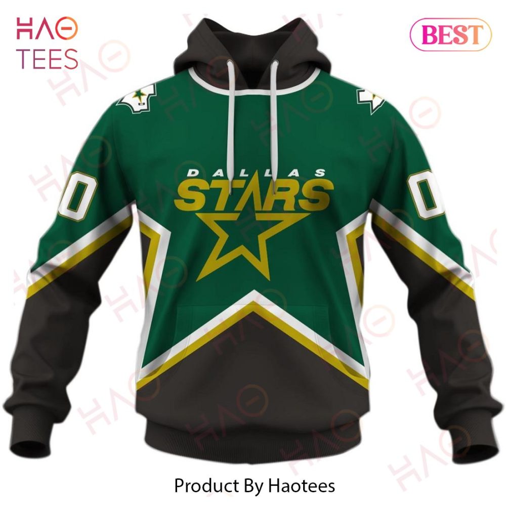 Personalized Dallas Stars 1999 Throwback Vintage Nhl Away Jersey 3D Hoodie