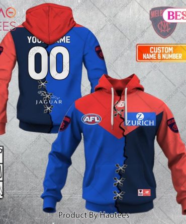 Personalized Guernsey Mix V2 Afl Melbourne Demons Hoodie, T-Shirt, Zip Hoodie, Sweatshirt