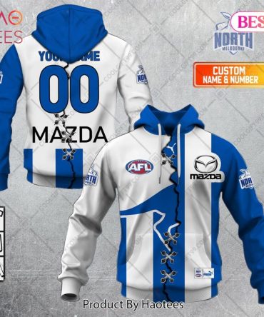Personalized Guernsey Mix V2 Afl North Melbourne Kangaroos Hoodie, T-Shirt, Zip Hoodie, Sweatshirt