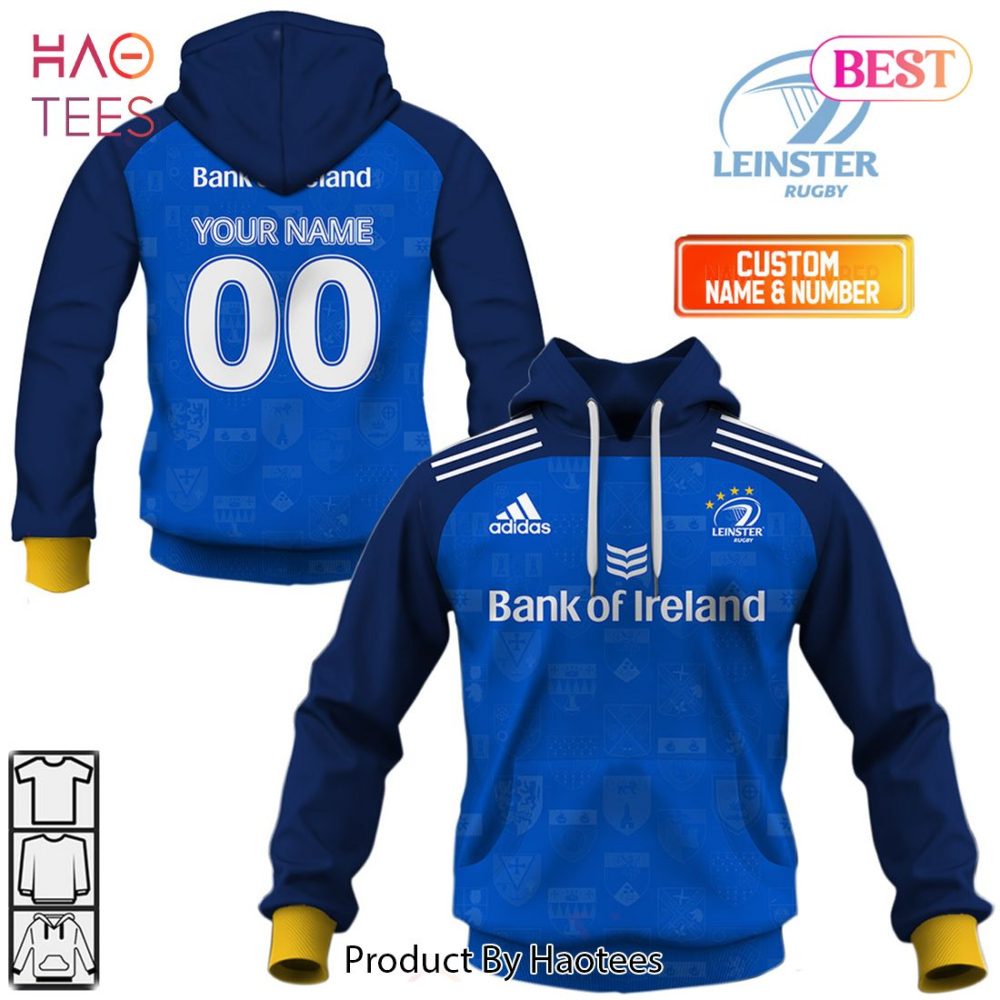 Personalized Irfu Leinster Rugby 2023 Home Jersey Style Hoodie, T-Shirt, Zip Hoodie, Sweatshirt
