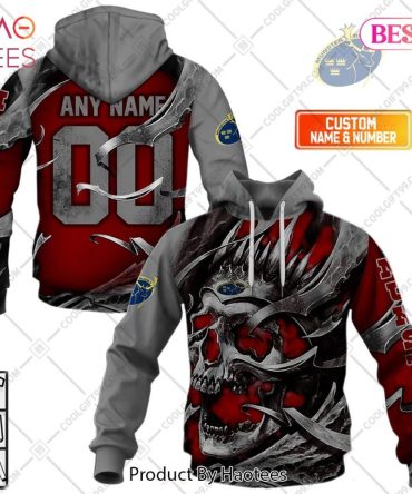 Personalized Irfu Munster Rugby Metal Skull Design Hoodie, T-Shirt, Zip Hoodie, Sweatshirt