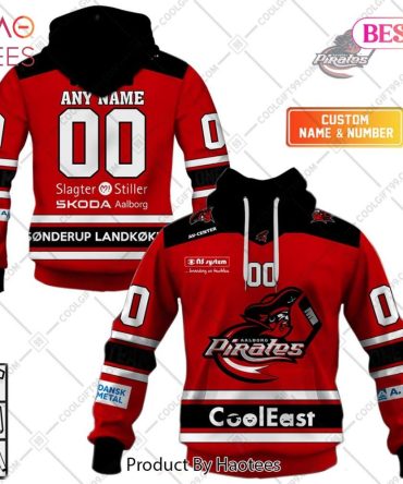 Personalized Metal Ligaen Aalborg Pirates Home Jersey 2324 Style Hoodie, T-Shirt, Zip Hoodie, Sweatshirt