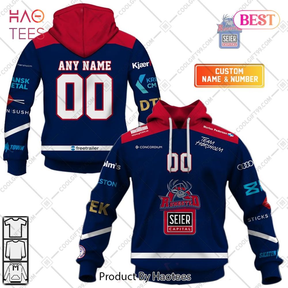 Personalized Metal Ligaen Rungsted Seier Capital Home Jersey 2324 Style Hoodie, T-Shirt, Zip Hoodie, Sweatshirt
