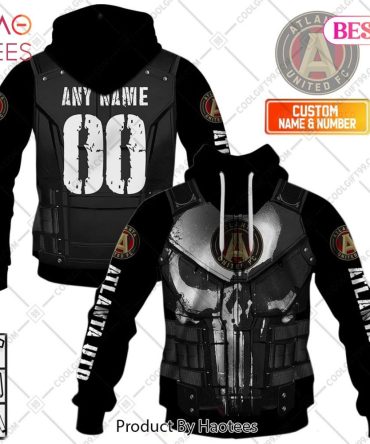 Personalized Mls Atlanta United Punisher Design Hoodie, T-Shirt, Zip Hoodie, Sweatshirt