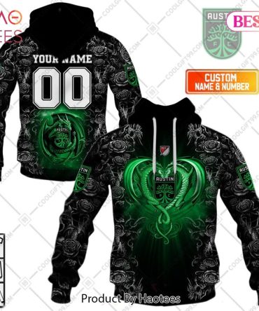 Personalized Mls Austin Fc Roses Dragon Couple Hoodie, T-Shirt, Zip Hoodie, Sweatshirt