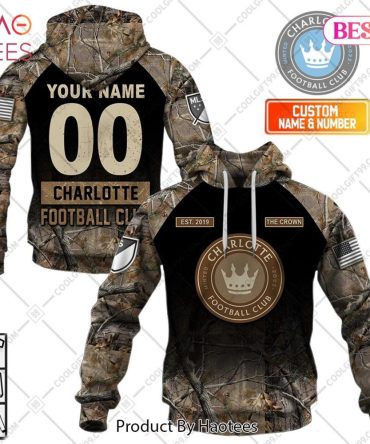 Personalized Mls Charlotte Fc Camouflage Hoodie, T-Shirt, Zip Hoodie, Sweatshirt