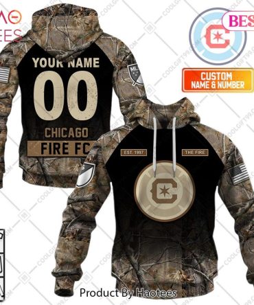 Personalized Mls Chicago Fire Fc Camouflage Hoodie, T-Shirt, Zip Hoodie, Sweatshirt