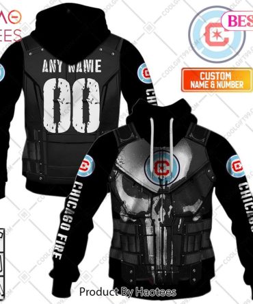 Personalized Mls Chicago Fire Fc Punisher Design Hoodie, T-Shirt, Zip Hoodie, Sweatshirt