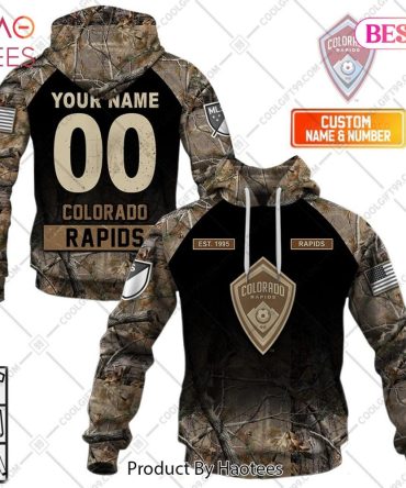 Personalized Mls Colorado Rapids Camouflage Hoodie, T-Shirt, Zip Hoodie, Sweatshirt