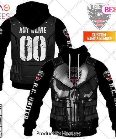 Personalized Mls D.C. United Punisher Design Hoodie, T-Shirt, Zip Hoodie, Sweatshirt