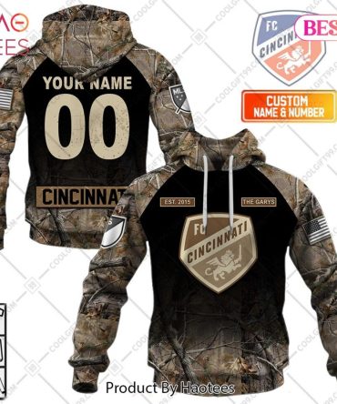 Personalized Mls Fc Cincinnati Camouflage Hoodie, T-Shirt, Zip Hoodie, Sweatshirt