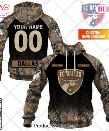 Personalized Mls Fc Dallas Camouflage Hoodie, T-Shirt, Zip Hoodie, Sweatshirt