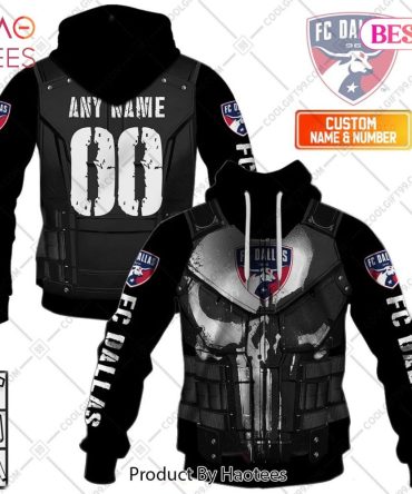 Personalized Mls Fc Dallas Punisher Design Hoodie, T-Shirt, Zip Hoodie, Sweatshirt