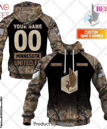 Personalized Mls Minnesota United Fc Camouflage Hoodie, T-Shirt, Zip Hoodie, Sweatshirt
