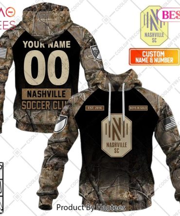 Personalized Mls Nashville Sc Camouflage Hoodie, T-Shirt, Zip Hoodie, Sweatshirt