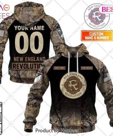 Personalized Mls England Revolution Camouflage Hoodie, T-Shirt, Zip Hoodie, Sweatshirt