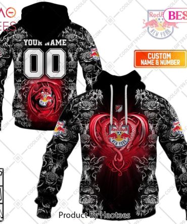 Personalized Mls York Red Bulls Roses Dragon Couple Hoodie, T-Shirt, Zip Hoodie, Sweatshirt