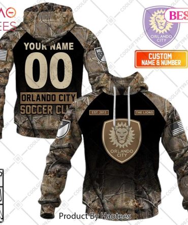 Personalized Mls Orlando City Sc Camouflage Hoodie, T-Shirt, Zip Hoodie, Sweatshirt