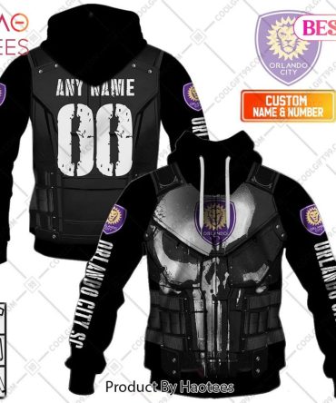 Personalized Mls Orlando City Sc Punisher Design Hoodie, T-Shirt, Zip Hoodie, Sweatshirt