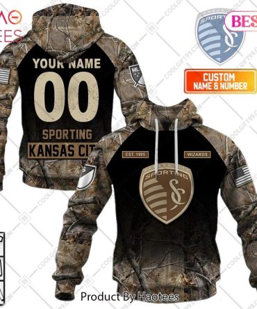 Personalized Mls Sporting Kansas City Camouflage Hoodie, T-Shirt, Zip Hoodie, Sweatshirt
