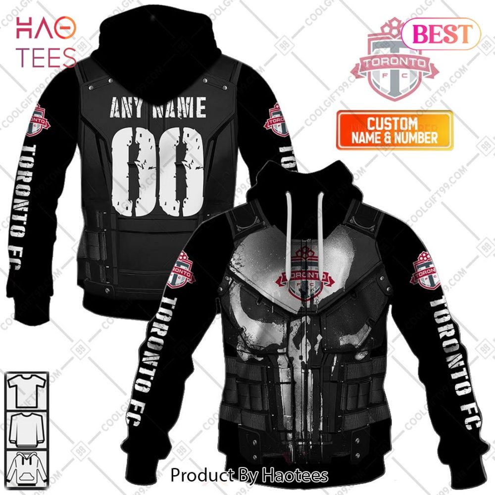 Personalized Mls Toronto Fc Punisher Design Hoodie, T-Shirt, Zip Hoodie, Sweatshirt