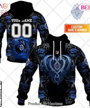 Personalized Mls Vancouver Whitecaps Roses Dragon Couple Hoodie, T-Shirt, Zip Hoodie, Sweatshirt