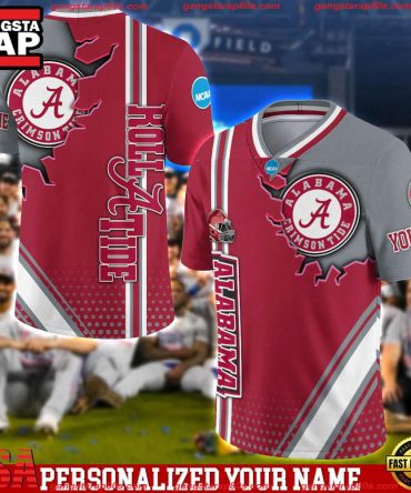 Ncaa Customized Alabama Crimson Tide Team Logo Player Football Jersey Shirt