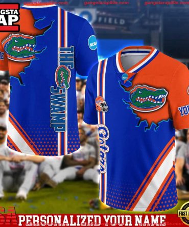Ncaa Customized Florida Gators Team Logo Player Football Jersey Shirt