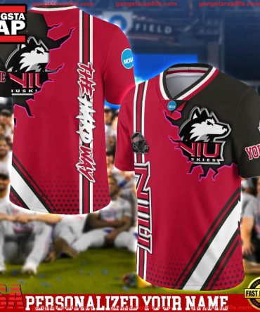 Ncaa Customized Northern Illinois Huskies Team Logo Player Football Jersey Shirt